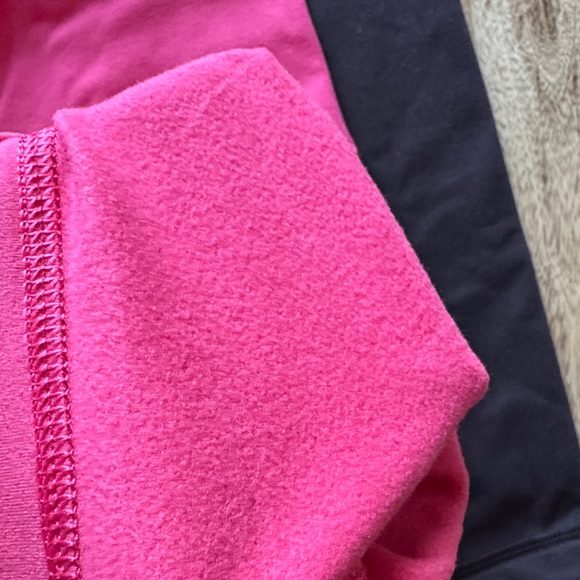 Yogalicious POLARLUX EVERYDAY 7/8 Coral and Chocolate tights Leggings NWT 2 pack - Picture 5 of 6